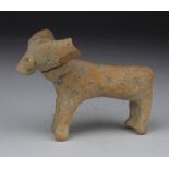 Indus Valley Pottery Goat Figurine, C. 3300 -2000 B.C. Harappan Culture Terracotta Figurine of Goat.
