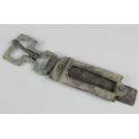 Roman Legionary Belt Buckle with Hinged Plate, C. 300 A.D. Complete original condition with nice