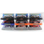 Scalextric. Nine boxed Scalextric models, comprising Mercedes-Benz 300SLR (C2814); Audi R8 LMS