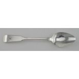 Dumfries Scottish Provincial silver fiddle pattern Tablespoon c.1830 by M. Hinchsliffe. Weight -