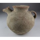 Indus Valley pot with animal head. circa 2000 B.C