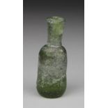 Byzantine / Islamic Glass Miniature Vessel, C. 8th - 10th Century A.D. Intact with restoration 55