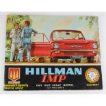 Hillman Imp Cut Out Scale Model book (1/10th full scale), by Bancroft, 1964, complete and unused,