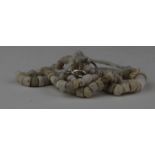 Indus Valley Bead Necklace, C. 3300 - 2000 B.C. Harappan Culture necklace with 100+ stone beads.