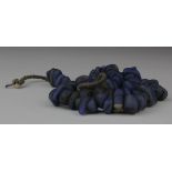 Near Eastern Lapis Lazuli Bead Necklace, C. 1st Milenium BC or later. Near Eastern Lapis Lazuli