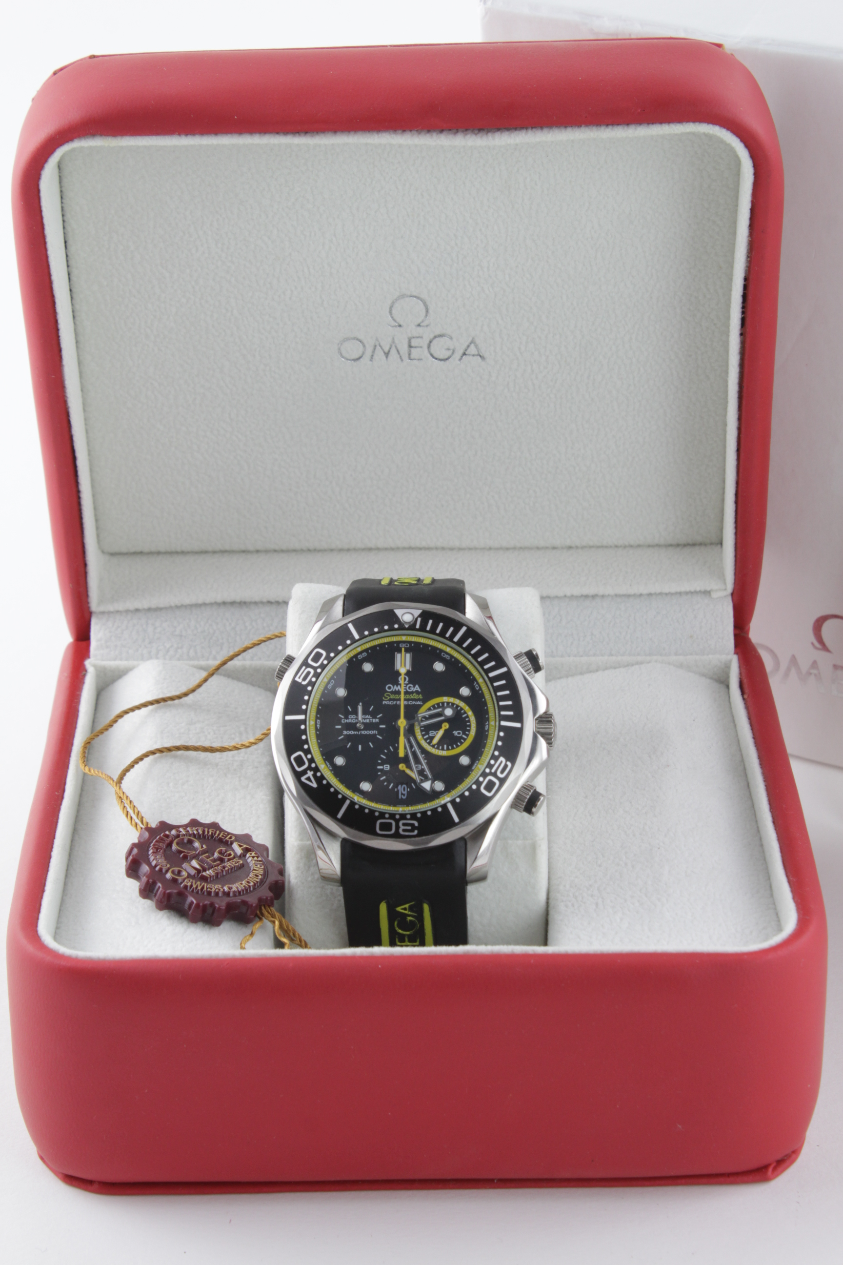 Gents Omega Seamaster Professional Chrono Limited Edition 34TH America's Cup wristwatch, as new with - Image 2 of 2