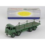 Dinky Toys, no. 905, Green Foden Flat Truck (with chains), contained in original box