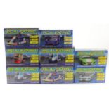 Scalextric. Eight boxed Scalextric models, comprising RCT Racing Truck no. 22 (C3610, x 2); Super
