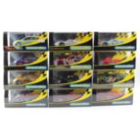Scalextric. Twelve boxed Scalextric models, comprising Ford GT MKII (C2509); Ford Taurus (C2586);