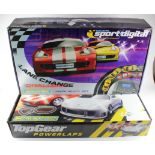 Scalextric. Two Scalextric boxed sets, comprising Sport Digital Lane Change Challenge & Top Gear