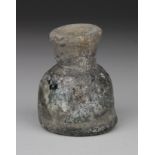 Byzantine / Islamic Glass Miniature Vessel, C. 8th - 10th Century A.D. Intact with restoration. 55