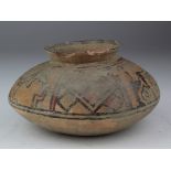 Indus Valley Pottery Jar, C. 3300 - 2000 B.C. Harappan Culture terracotta jar with painted