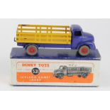 Dinky Toys, no. 531, Blue & Yellow Leyland Comet Lorry, contained in original box