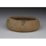 Indus Valley Pottery Bracelet, C. 3300 - 2000 B.C. Harappan Culture Terracotta Bracelet. 65 - 85 mm.