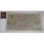 Wyld (James). The Post Office Plan of London, 1870, hand coloured folding map, 45.5cm x 89cm