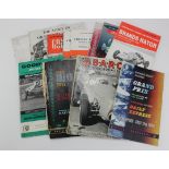 Motor Racing. A collection of eleven motor racing programmes and related, circa 1950s-60s