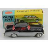 Corgi Toys, no. 224, Bentley Continental Sports Saloon by H. J. Mulliner, black & silver body,