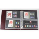 GB - Royal Mail album of Regional Presentation Packs (approx 45)