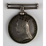 Afghanistan Medal 1881 no clasp named (6B/753 Lce Corpl G Garner 1/25th Regt). VF