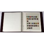 GB - QV to KGVI mint & used collection on printed leaves in ring binder, better noted, STC £6900 (