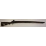 Musket: An East India Pattern C Percussion Musket 1840-42 (Pattern 'D' T/Guard) Lock with EIC