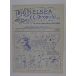 Chelsea v Oldham 3/1/1925 Div 2