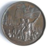 International Exhibition of 1862 bronze medal by Pinches d.41.5mm, GVF, edge knock.