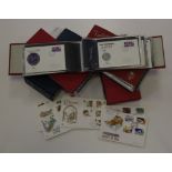 GB FDC & Event Covers collection in 5x albums, several better postmarks noted (qty)