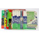 Football - small collection of mainly England Games c1949 onwards (qty)