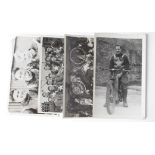 Speedway Norwich Stars, 4x postcard sized team photos circa late 1940's early 1950's signed to