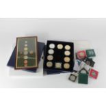 GB & Commonwealth commemoratives and proofs, mid-20thC to 2000s, a box full, including silver such