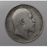 Shilling 1905 Fine, scarce date.