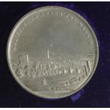 British Commemorative Medallion, white metal, d.57.5mm: Return of Conservative M.P.s for