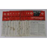 Wembley Speedway home programmes for 1948 (approx 26)