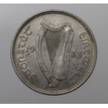 Ireland Shilling 1933 GVF