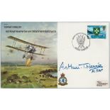 RAF hand signed 1981 commemorative cover, Arthur T. Harris (Bomber Harris). Scarce