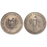 Norfolk, Attleborough silver two shillings 1811 of William Parson & Son, obverse:- Shield of Arms