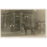 Laceby wine store & delivery horse & cart, Carlsfield Road, Wandsworth   (1)