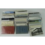 Foreign selection in shoebox, vintage & modern   (approx 500 cards)