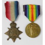 1915 Star & Victory Medal to No.4023 SR. Inder Singh 7 Lrs (Harjana Lancers). (2)