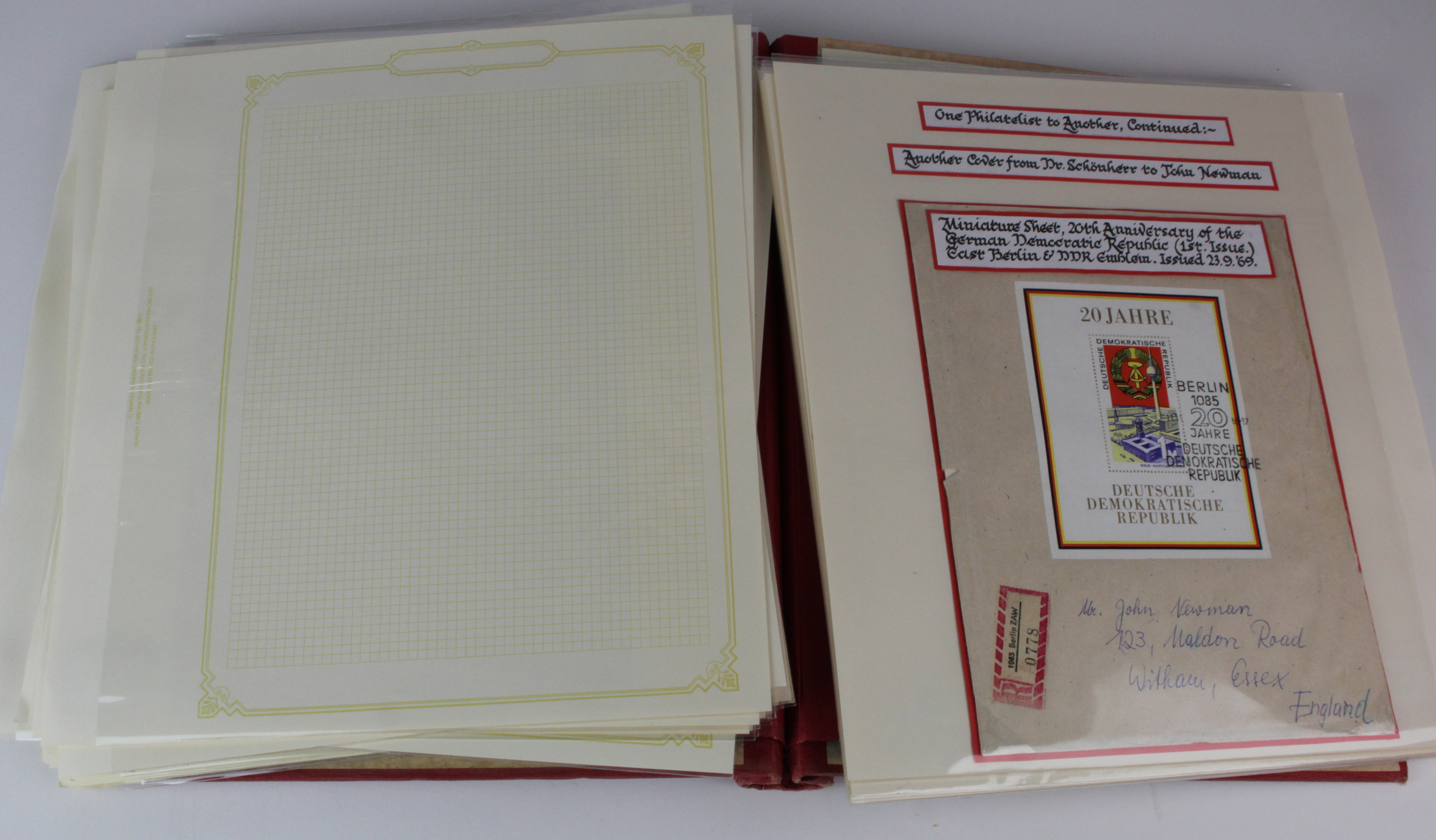 Germany well written-up collection inc DDR min sheets, covers etc. (qty)