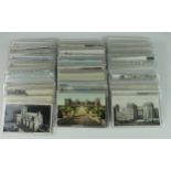 Berkshire / Buckinghamshire, general collection in shoebox   (approx 400 cards)