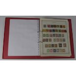 German States, a comprehensive collection on leaves in red binder, many high value items noted.