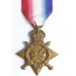 1915 Star to 3550 Pte J H Silver 14-London Regt (1)