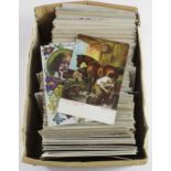 GB topographical postcards & Greetings etc in box (approx 500)