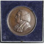 British Academic Medal, bronze d.70mm: Glasgow University, Cullen Memorial Prize, by N. Macphail,