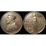 British Commemorative Medal, silver d.73mm: Royal Exchange Opened 1844, by W. Wyon, Eimer no.