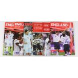 England, Itineraries issued to players/Officials/Press (6), Slovakia/Ukraine 2009, Kazakstan/Andorra