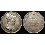 Belgian Commemorative Medal, silver d.38mm: Belgian Revolution 1830 'REGENERATION DE LA BELGIQUE' by