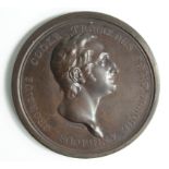 British Commemorative Medal, bronze d.53mm: George Cook (actor) 1805, by T. Webb, Eimer no. 973,